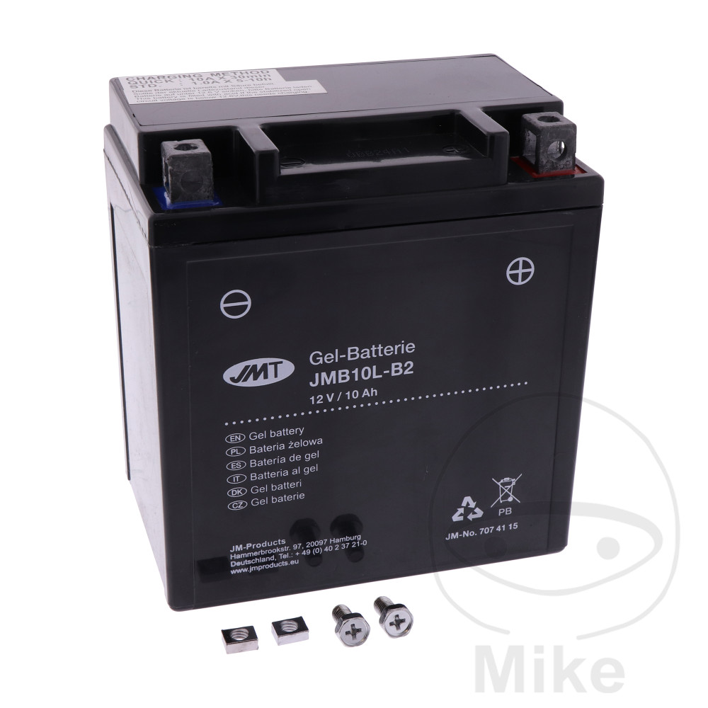 Batterie Moto YB10L-B2 Gel JMT LF-7074115