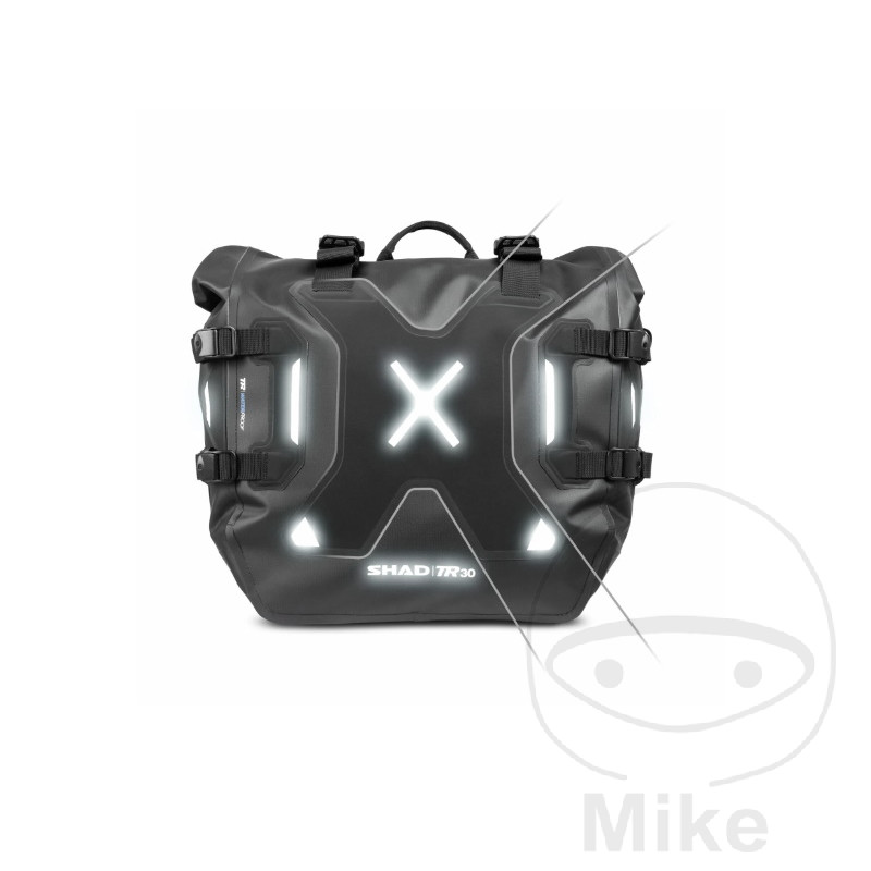 Sacoche de selle noire 2X30L Shad LF-7112937-5