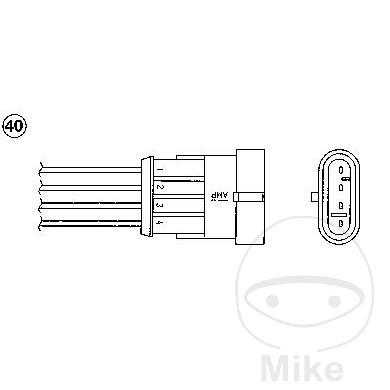 LAMBDA SENSOR NGK LF-8066016