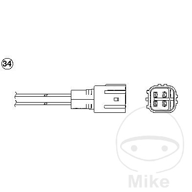 LAMBDA SENSOR NGK LF-8066057