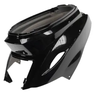 Carenage-coque ar scoot adaptable mbk 50 booster 2004+-yamaha 50 bws 2004+ noir brillant -p2r-