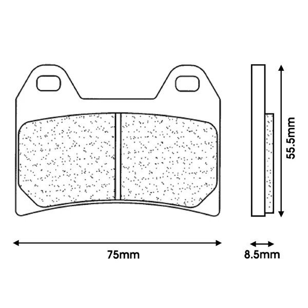Plaquette de frein CL Brakes Plaquette de frein CL Brakes – Image 2