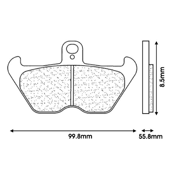 Plaquette de frein CL Brakes Plaquette de frein CL Brakes – Image 2
