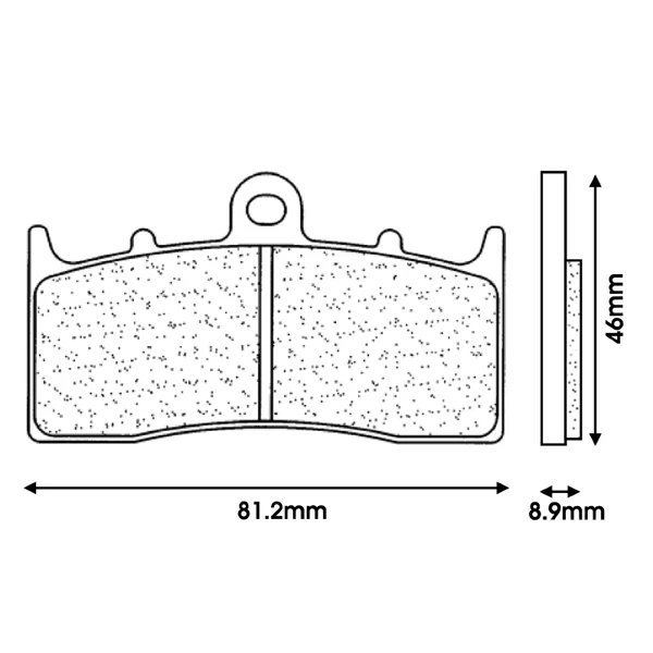 Plaquette de frein CL Brakes Plaquette de frein CL Brakes – Image 2