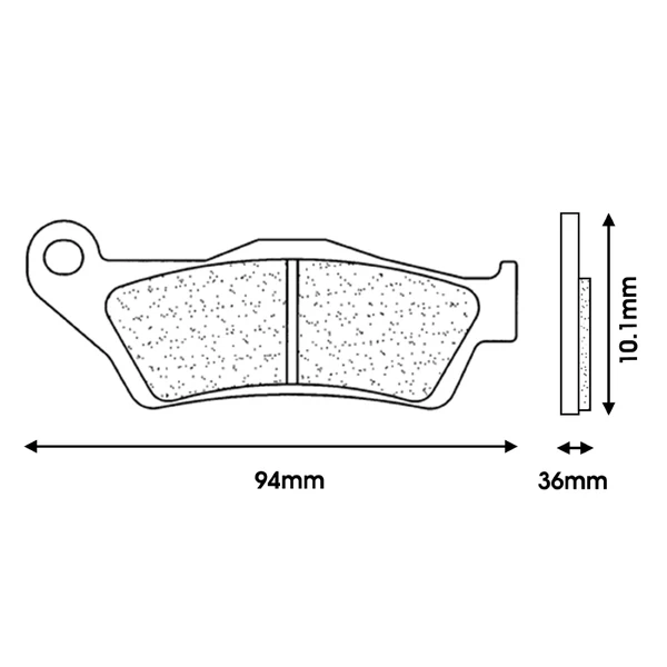 Plaquette de frein CL Brakes Plaquette de frein CL Brakes – Image 2