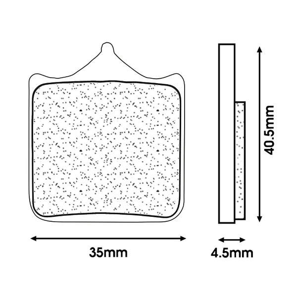 Plaquette de frein CL Brakes Plaquette de frein CL Brakes – Image 2