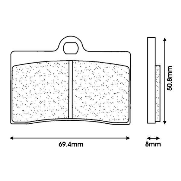 Plaquette de frein CL Brakes Plaquette de frein CL Brakes – Image 2