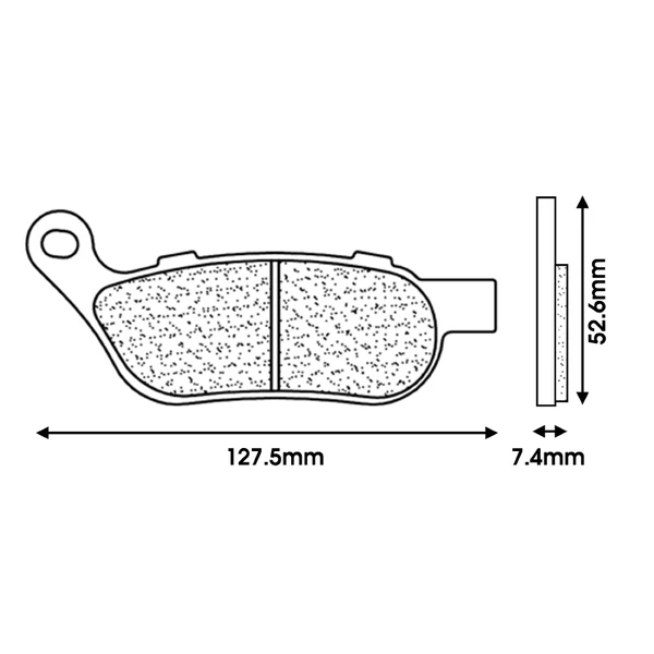 Plaquette de frein CL Brakes Plaquette de frein CL Brakes – Image 2