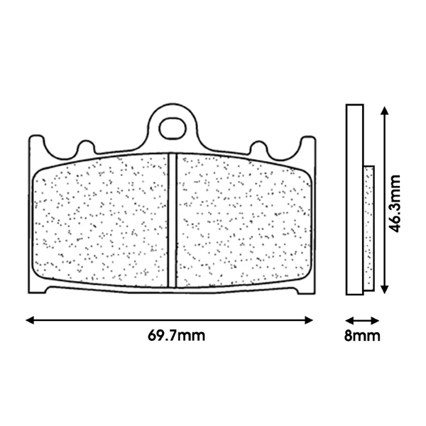 Plaquette de frein CL Brakes Plaquette de frein CL Brakes – Image 2