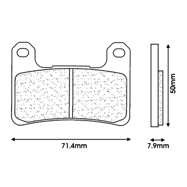 Plaquette de frein CL Brakes Plaquette de frein CL Brakes – Image 2