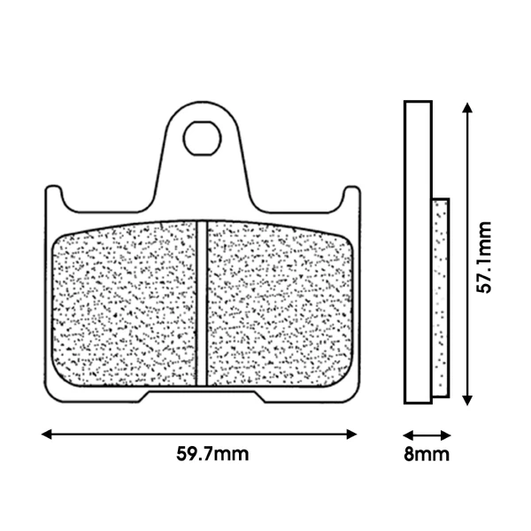 Plaquette de frein CL Brakes Plaquette de frein CL Brakes – Image 2