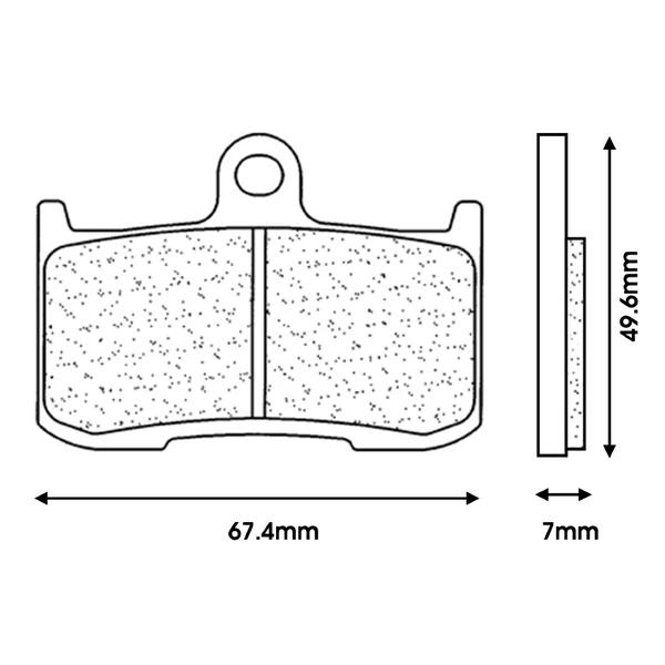 Plaquette de frein CL Brakes Plaquette de frein CL Brakes – Image 2