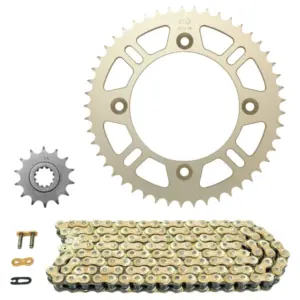 Kit chaîne Afam 428 14/49 or KTM SX 85