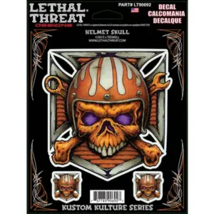 Autocollant Lethal Threat