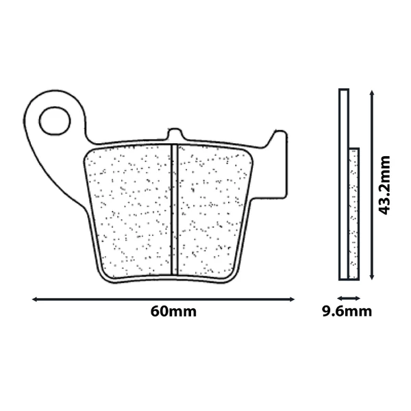 Plaquette de frein CL Brakes Plaquette de frein CL Brakes – Image 2