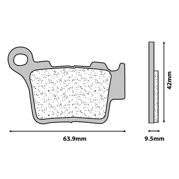 Plaquette de frein CL Brakes Plaquette de frein CL Brakes – Image 2