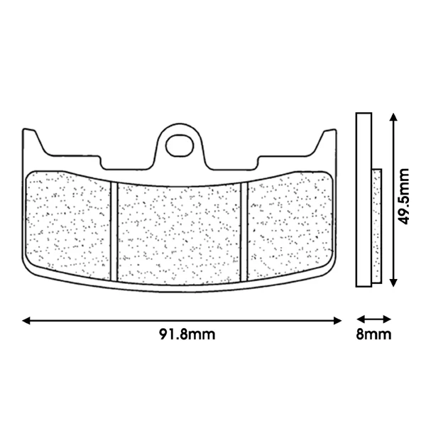 Plaquette de frein CL Brakes Plaquette de frein CL Brakes – Image 2