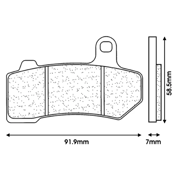 Plaquette de frein CL Brakes Plaquette de frein CL Brakes – Image 2
