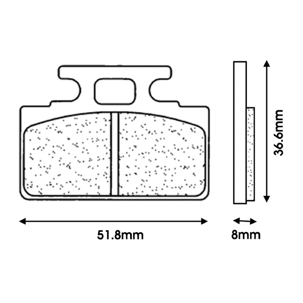 Plaquette de frein CL Brakes Plaquette de frein CL Brakes – Image 2