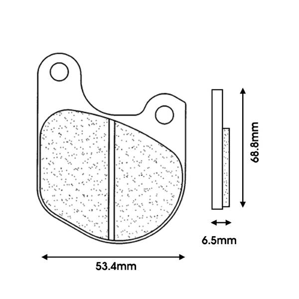 Plaquette de frein CL Brakes Plaquette de frein CL Brakes – Image 2