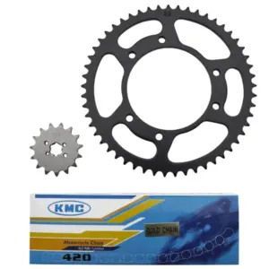 Kit chaîne P2R 420 15/53 Derbi Senda 50