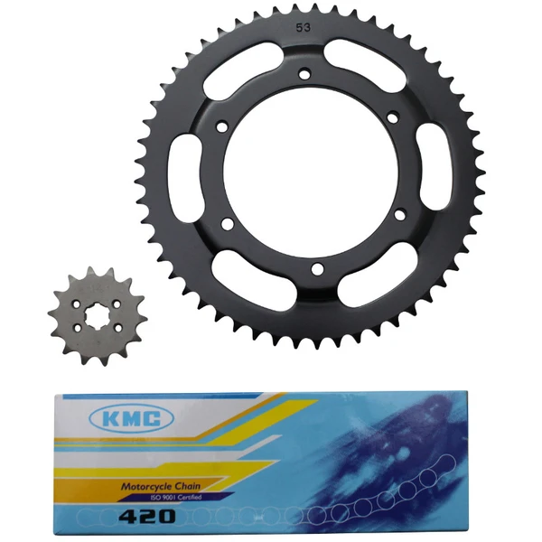 Kit chaîne P2R 420 14/53 Derbi GPR 50 Kit chaîne P2R 420 14/53 Derbi GPR 50