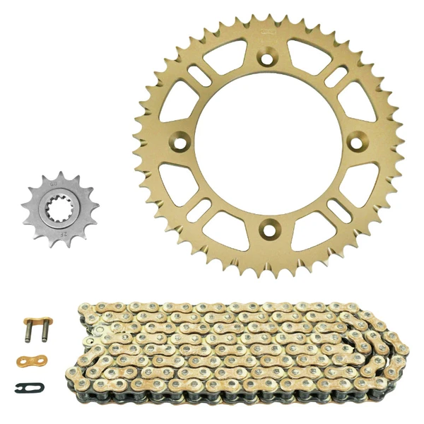 Kit chaîne Afam 428 13/49 or KTM SX BW 85 Kit chaîne Afam 428 13/49 or KTM SX BW 85