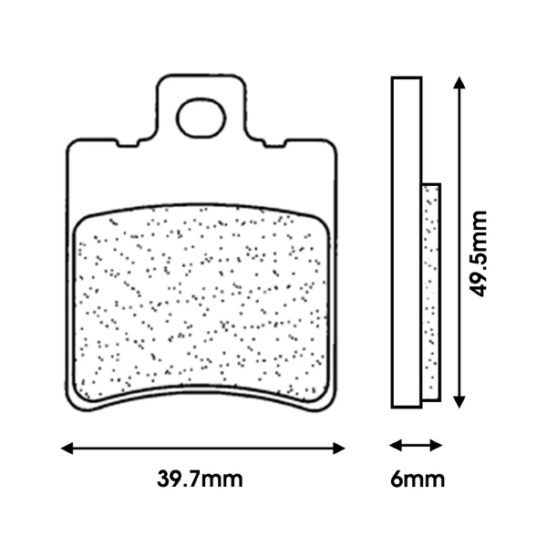 Plaquette de frein CL Brakes Plaquette de frein CL Brakes – Image 2