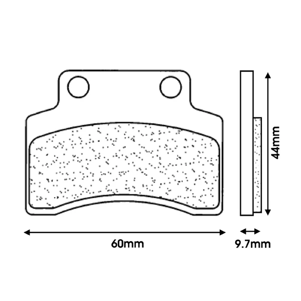 Plaquette de frein CL Brakes Plaquette de frein CL Brakes – Image 2