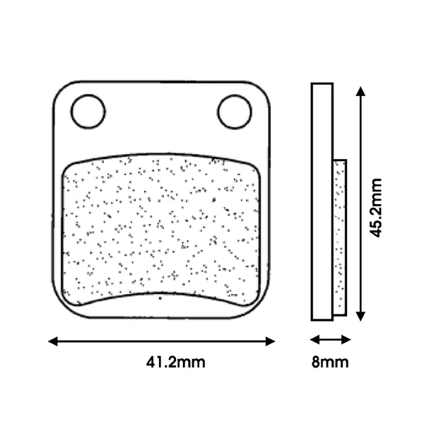 Plaquette de frein CL Brakes Plaquette de frein CL Brakes – Image 2