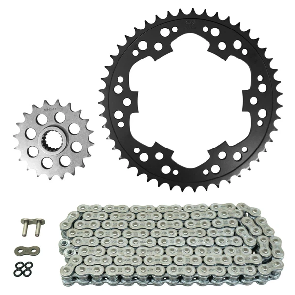 Kit chaîne Afam 525 renforcé plus 20/47 moto Kit chaîne Afam 525 renforcé plus 20/47 moto