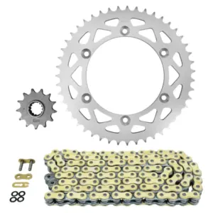 Kit chaîne Afam 520 13/47 renforcé or Gas Gas EC 300
