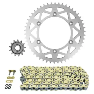 Kit chaîne Afam 520 13/50 renforcé or Gas Gas EC F 300
