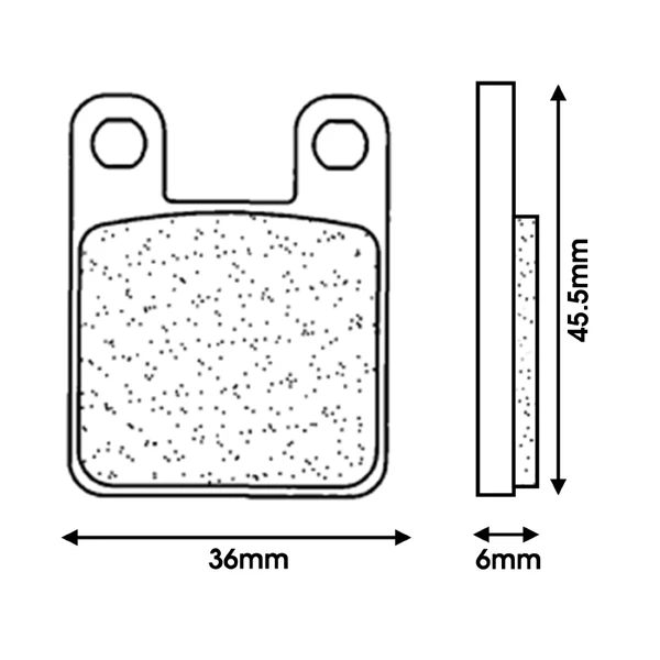 Plaquette de frein CL Brakes Plaquette de frein CL Brakes – Image 2
