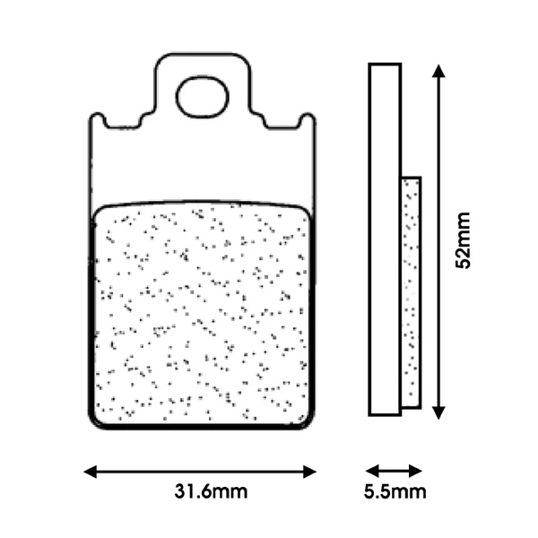 Garnitures de frein CL Brakes Garnitures de frein CL Brakes – Image 2