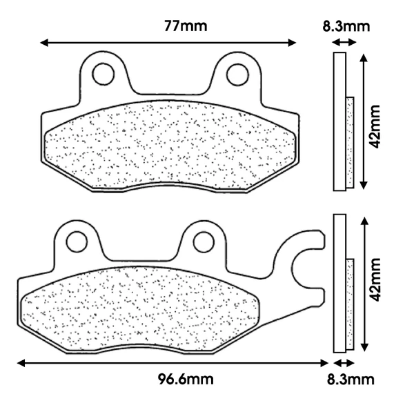 Garnitures de frein CL Brakes Garnitures de frein CL Brakes – Image 2
