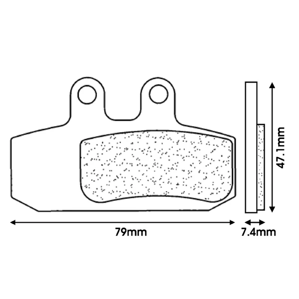Plaquette de frein CL Brakes Plaquette de frein CL Brakes – Image 2