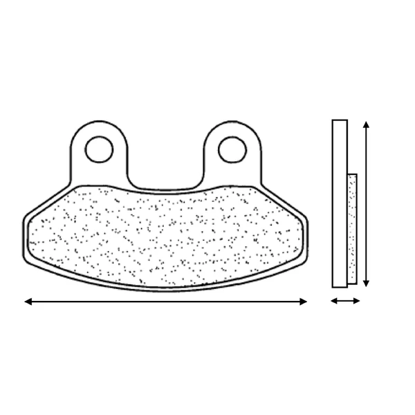 Plaquette de frein CL Brakes Plaquette de frein CL Brakes – Image 2