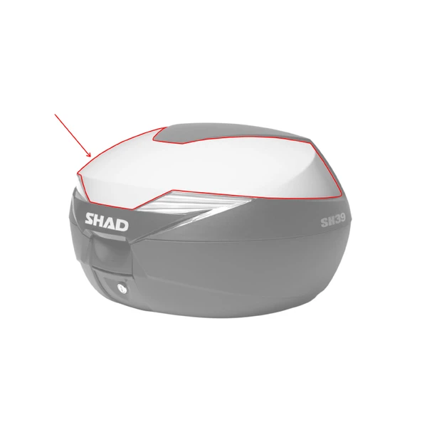 Couvercle de top Case Shad Couvercle de top Case Shad – Image 2