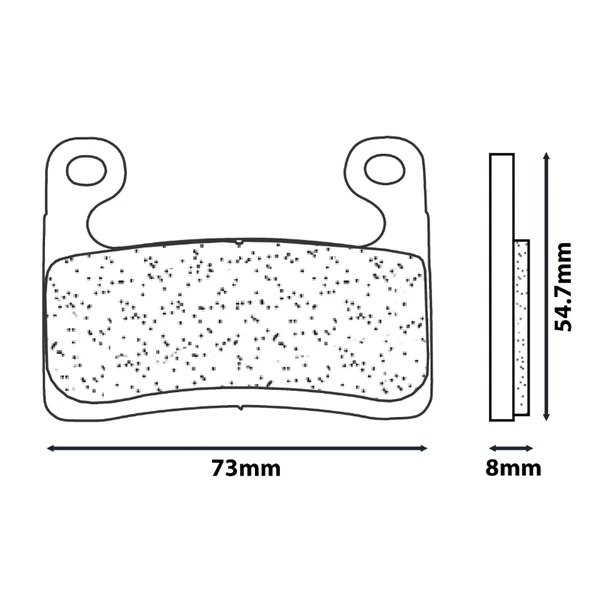 Plaquette de frein CL Brakes Plaquette de frein CL Brakes – Image 2