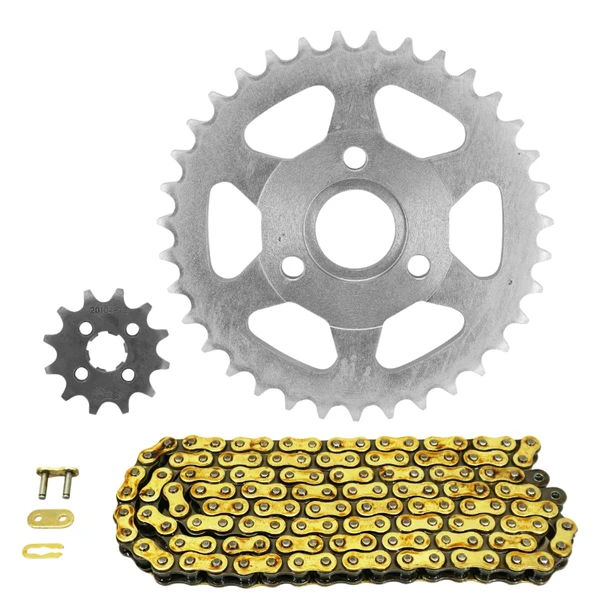 Kit chaîne Afam 420 15/35 or Honda Z Monkey 50 Kit chaîne Afam 420 15/35 or Honda Z Monkey 50