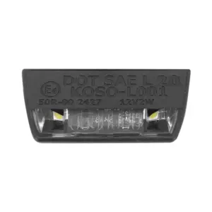 Eclairage de plaque d'immatriculation Koso