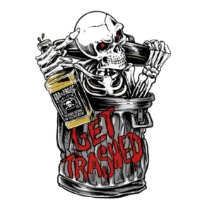 Autocollant Lethal Threat