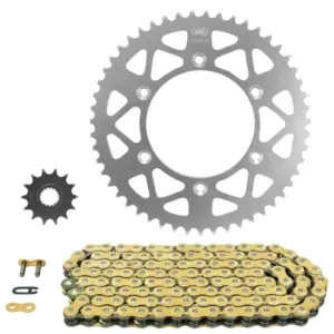 Kit chaîne Afam 520 14/51 renforcé or KTM SX-F 350
