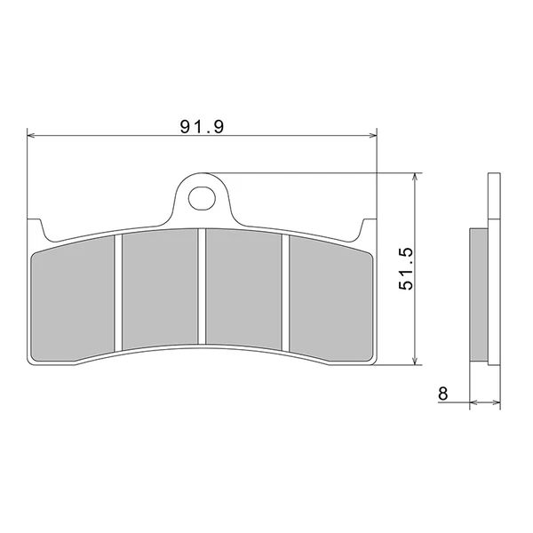 Plaquette de frein Nissin Plaquette de frein Nissin – Image 2