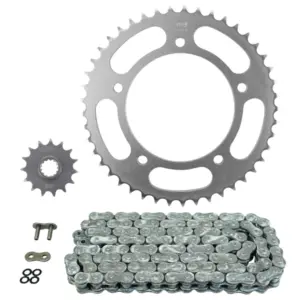 Kit chaîne Afam 520 15/45 acier Voge 500R