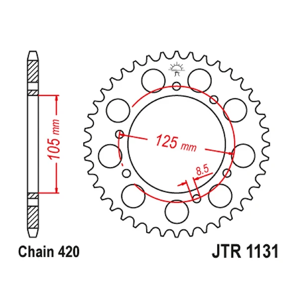 Couronne JT Sprockets Couronne JT Sprockets – Image 2