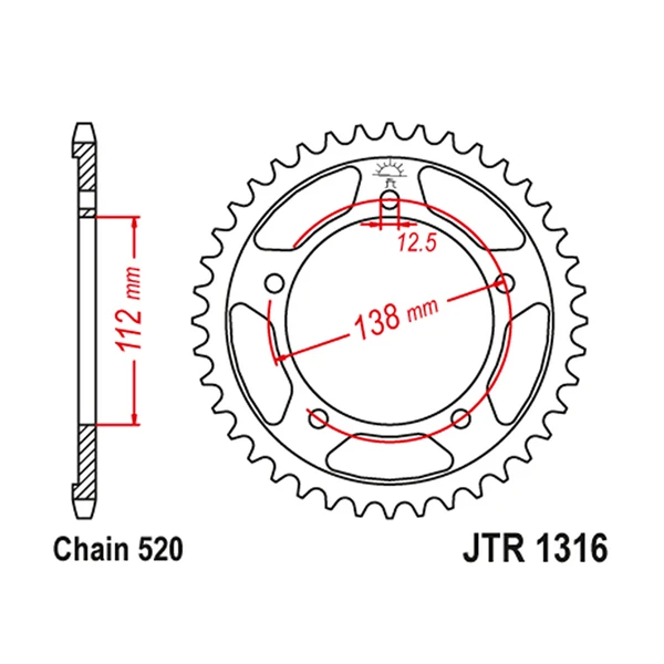 Couronne JT Sprockets Couronne JT Sprockets – Image 2