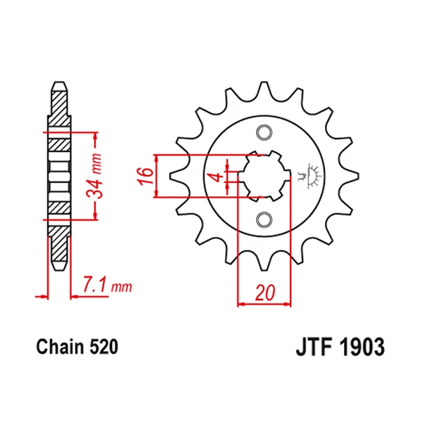 Pignon JT Sprockets Pignon JT Sprockets – Image 2