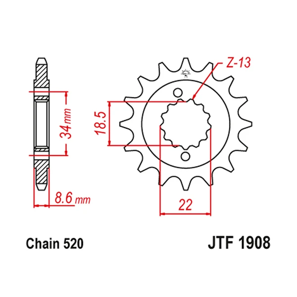 Pignon JT Sprockets Pignon JT Sprockets – Image 3
